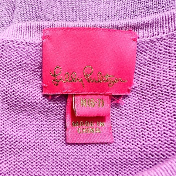 Lilly Pulitzer | Mini Caila Sweater Dress (M) 💜 - Picture 4 of 5